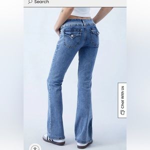 Pacsun indigo low rise bootcut jeans sz 22